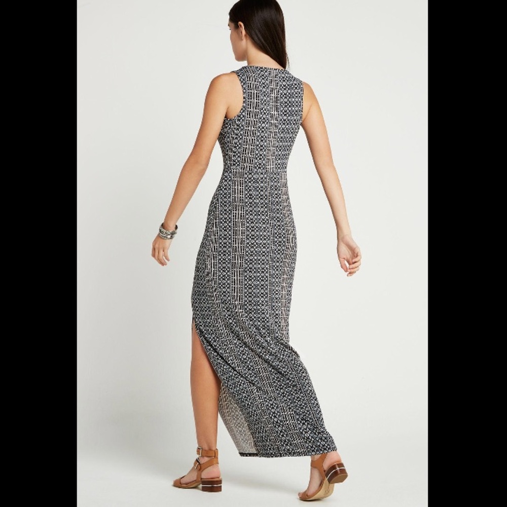 Bcbgeneration Tribal Print Cut Out Yoke Maxi Dress - Picture 2 of 6